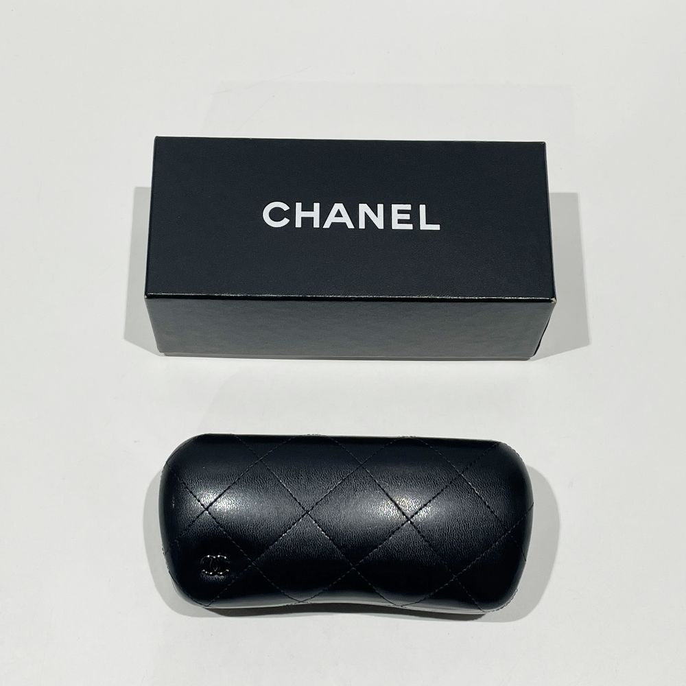 CHANEL(シャネル) パール ロゴ ボストン型 C5183 サングラス プラスチック/ レディース【中古A】20241101