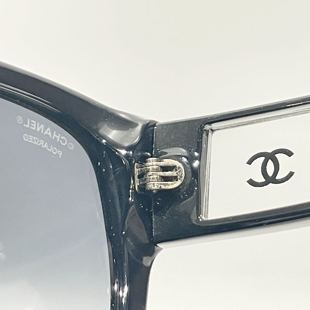 CHANEL(シャネル) 偏光レンズ サイドトランスパラン ココマーク C5429 サングラス プラスチック/ ユニセックス【中古B】