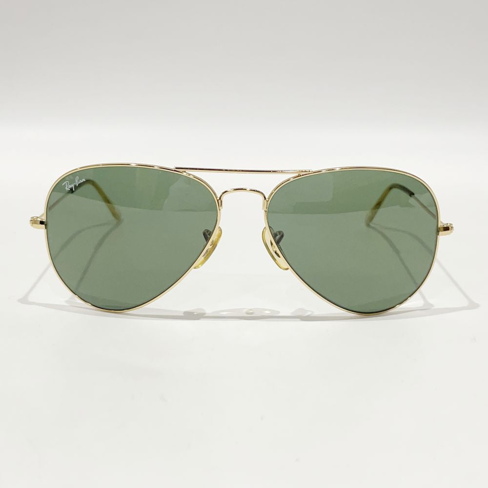 Ray-Ban(レイバン) アビエーター ラージメタル ティアドロップ アイウェア RB3025 L0205 サングラス メタル/ ユニセックス【中古A】20241101