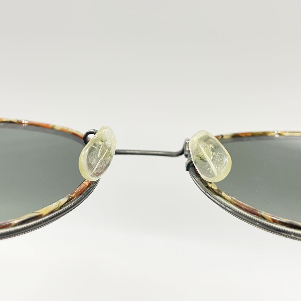 Ray-Ban(レイバン) ROUNDMETAL ラウンドメタル ミル打ち モザイクチップ マーブル WSAS W1676 サングラス メタル/プラスチック ユニセックス【中古AB】20241102