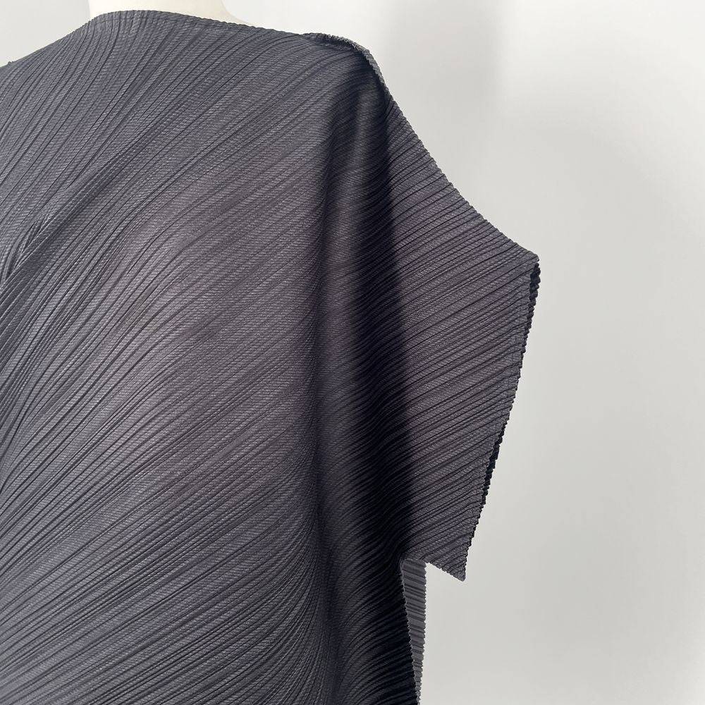 ISSEY MIYAKE(イッセイミヤケ) プリーツ加工 変形 アシンメトリー カットソー＆ロングスカート 2点セット  IM51-JK168 セットアップ ポリエステル レディース【中古B】20241022