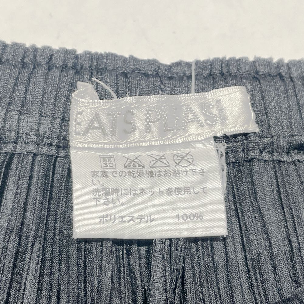 PLEATS PLEASE(プリーツプリーズ) イッセイミヤケ プリーツ加工 七分丈 クロップド サイズ3 PP55-JF101 パンツ ポリエステル レディース【中古AB】20241101