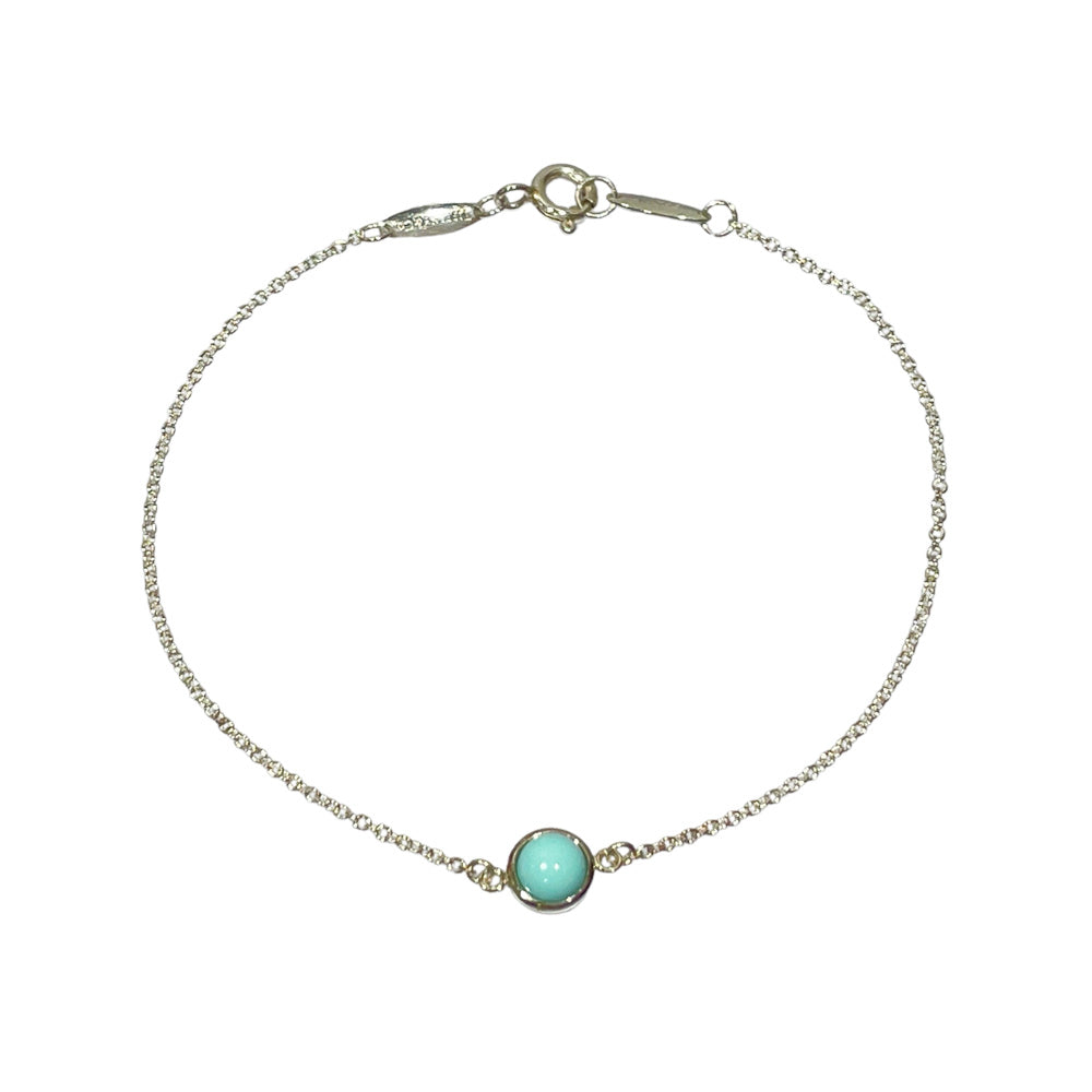 TIFFANY&Co.(ティファニー) カラーバイザヤード ターコイズ ブレスレット シルバー925 【中古AB】20241101