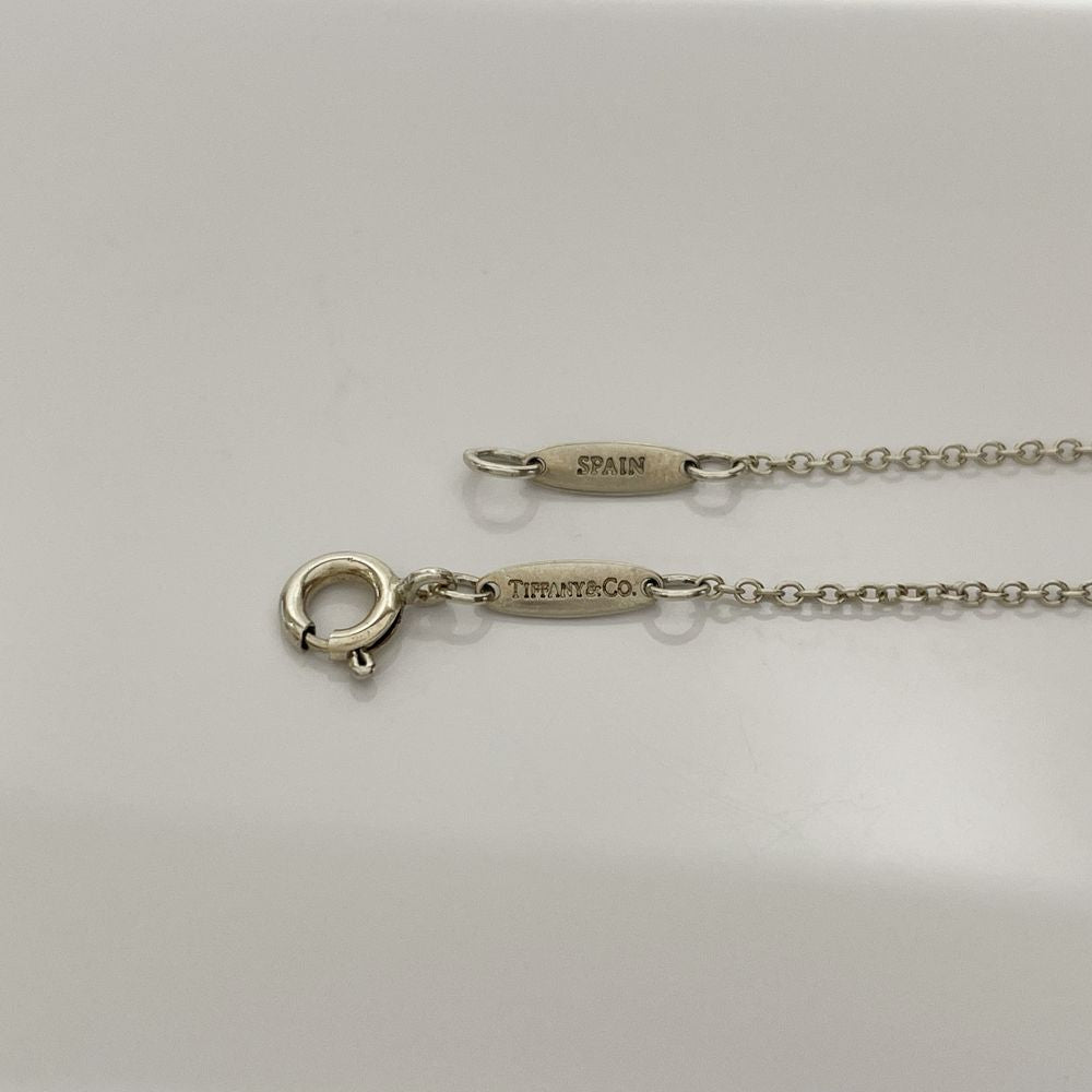 中古AB/使用感小】TIFFANY&Co. ティファニー ダブル オープンハート コンビ シルバー925 K18YG レディース ネックレス シルバー 20496656