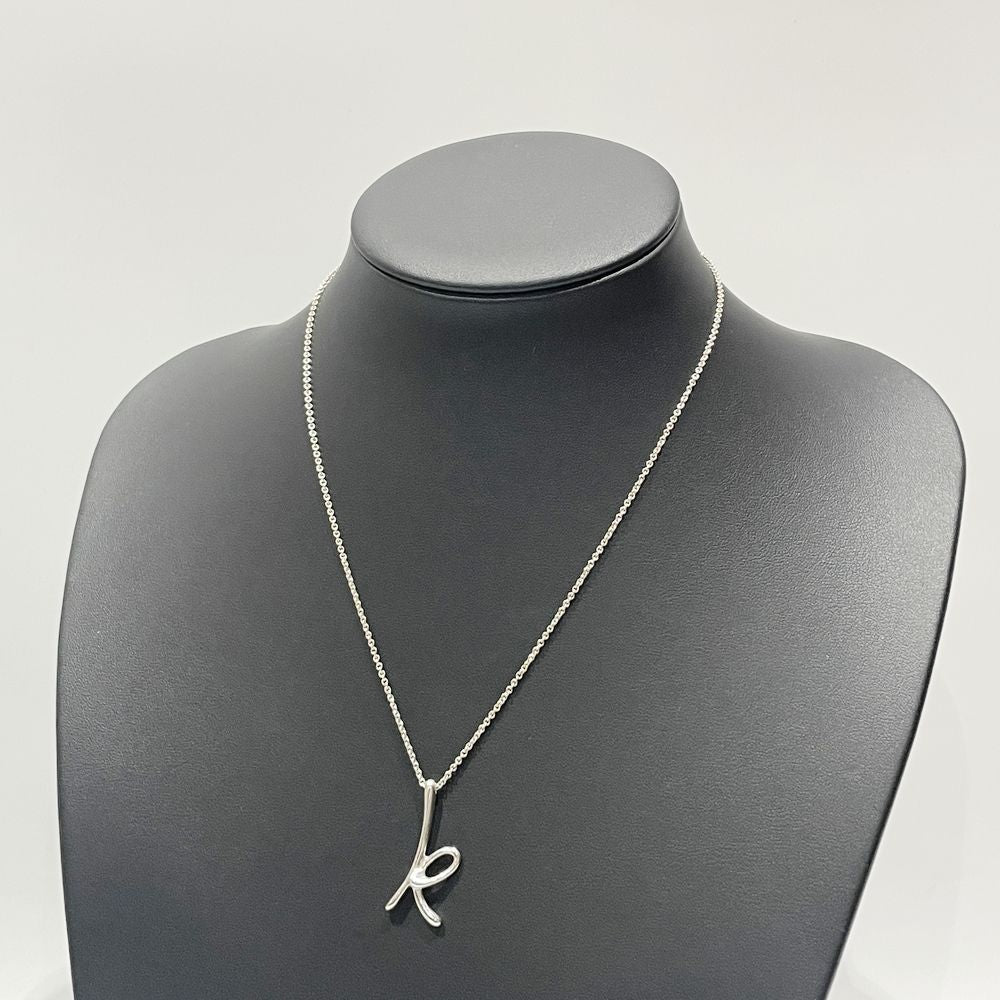 TIFFANY&Co.(ティファニー) エルサペレッティ エルサペレッティ レター K イニシャル ネックレス シルバー925 レディース【中古B】20241101