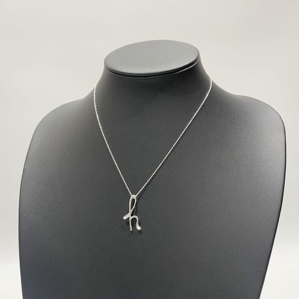 TIFFANY&Co.(ティファニー) エルサペレッティ イニシャル H ネックレス シルバー925 レディース【中古AB】20241025