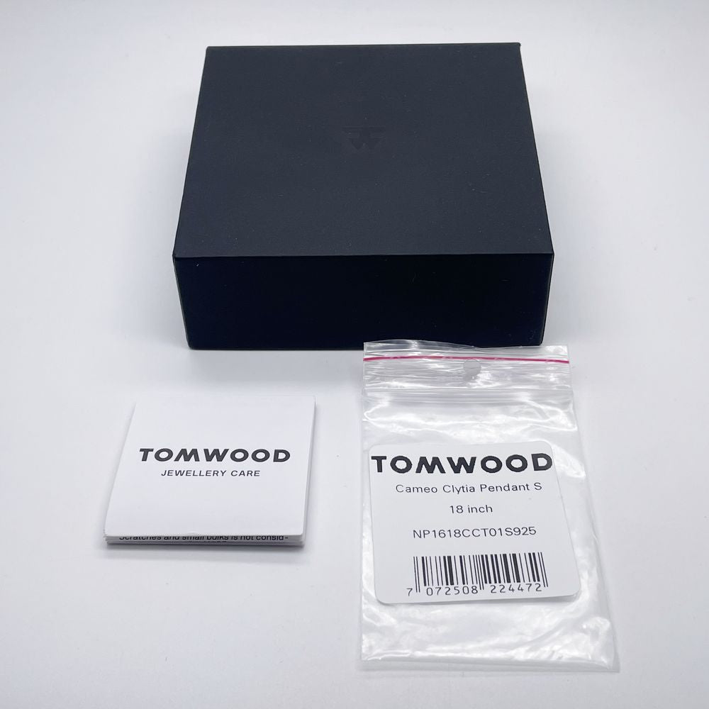 TOMWOOD トムウッド Cameo CLYTIA カメオ クリティア ネックレス シルバー925 ユニセックス【中古】20241102