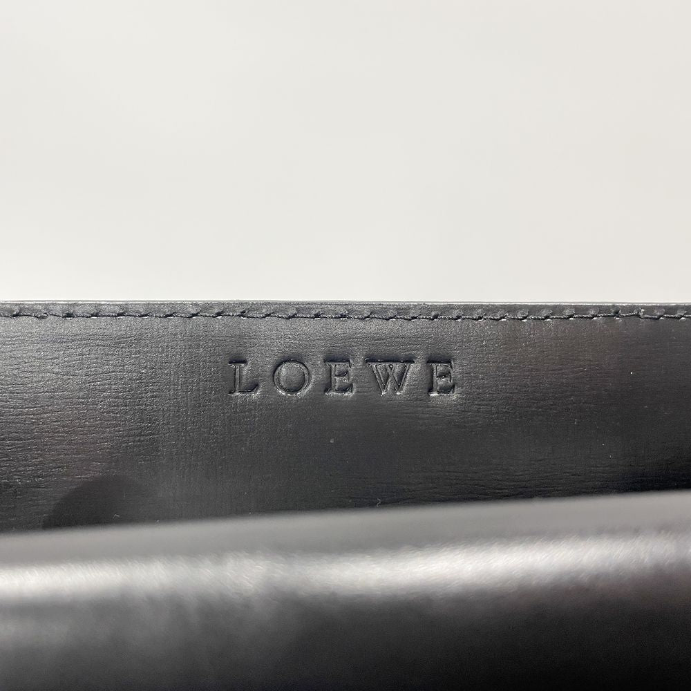 LOEWE(ロエベ) ロゴ コンビ 肩掛け ヴィンテージ トートバッグ レザー レディース【中古AB】20241026