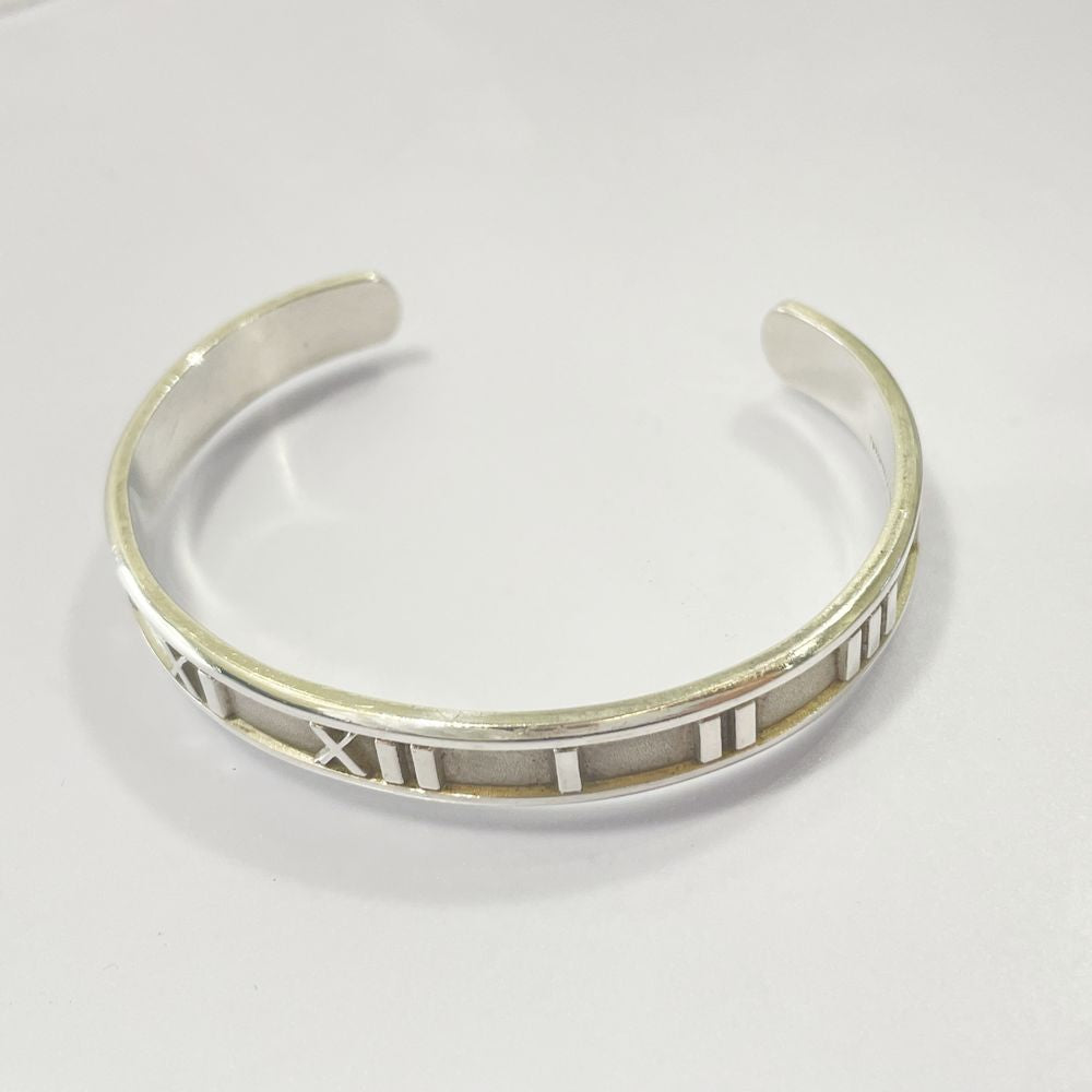 TIFFANY&Co.(ティファニー) アトラス カフバングル 19.6g ブレスレット シルバー925 ユニセックス【中古AB】20241107