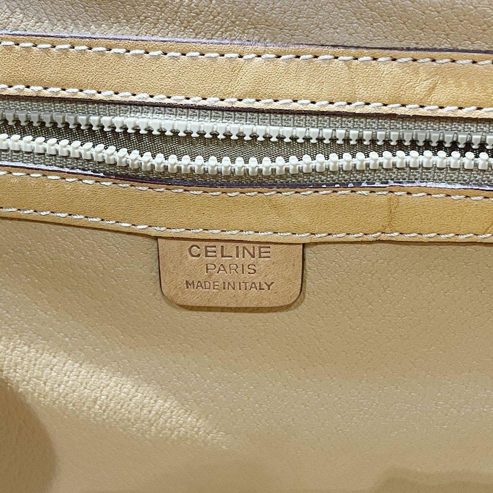 CELINE(セリーヌ) マカダム ラージ ヴィンテージ トートバッグ PVC/レザー レディース【中古B】20241030