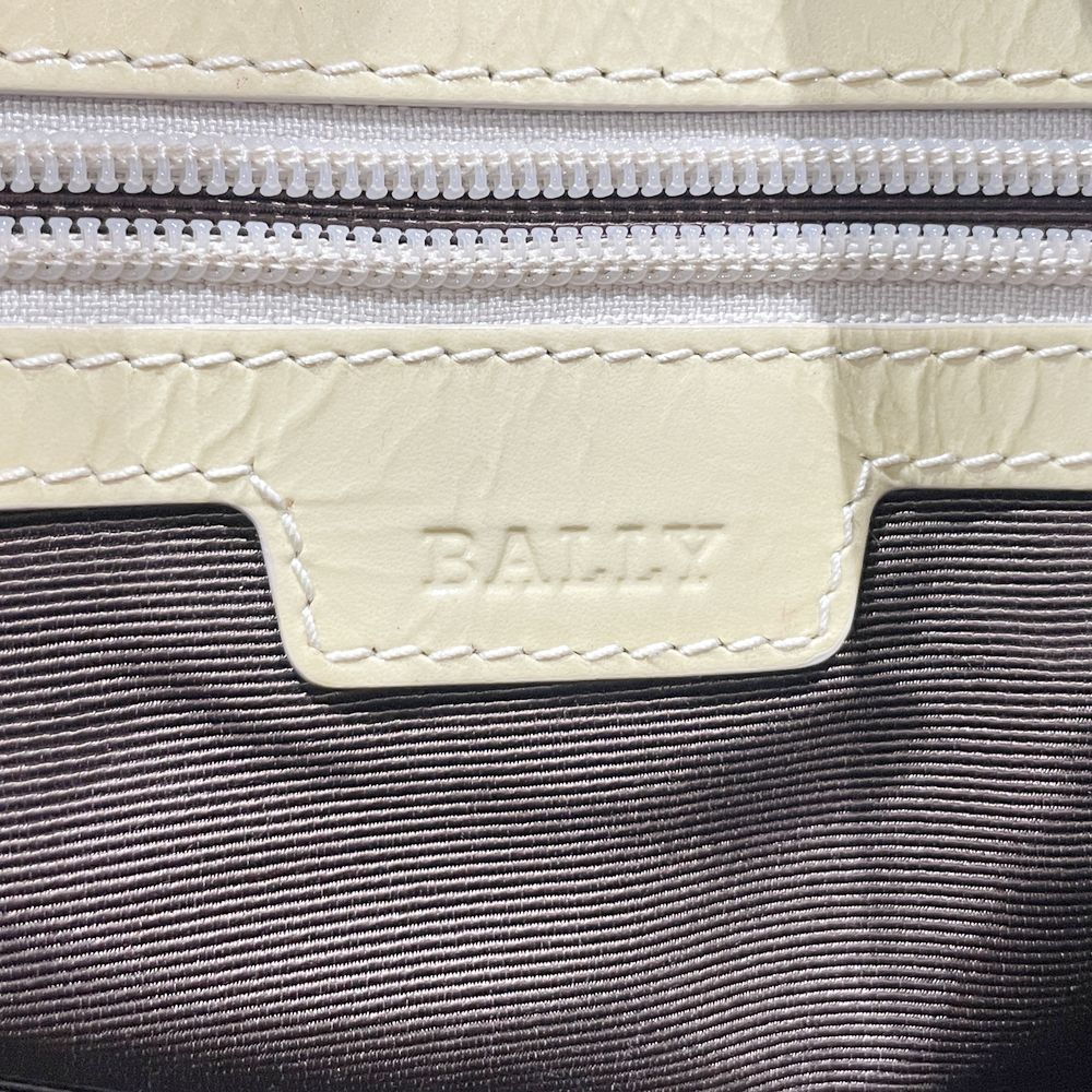 BALLY(バリー) ロゴ 総柄 ラメ ワンショルダー 肩掛け ショルダーバッグ キャンバス/エナメル レディース【中古AB】20241026