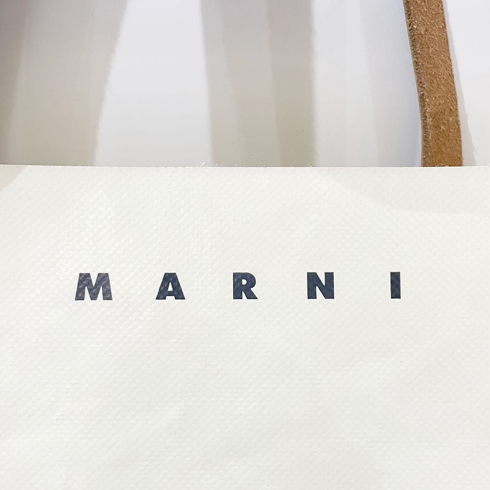 MARNI(マルニ) トライベッカ ショッピング トートバッグ ポリエステル レディース【中古B】20241103