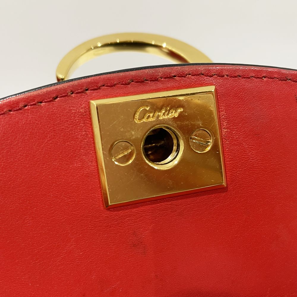 CARTIER(カルティエ) パンテール 2WAY 替えストラップ付 ハンドバッグ レザー レディース【中古B】20241027