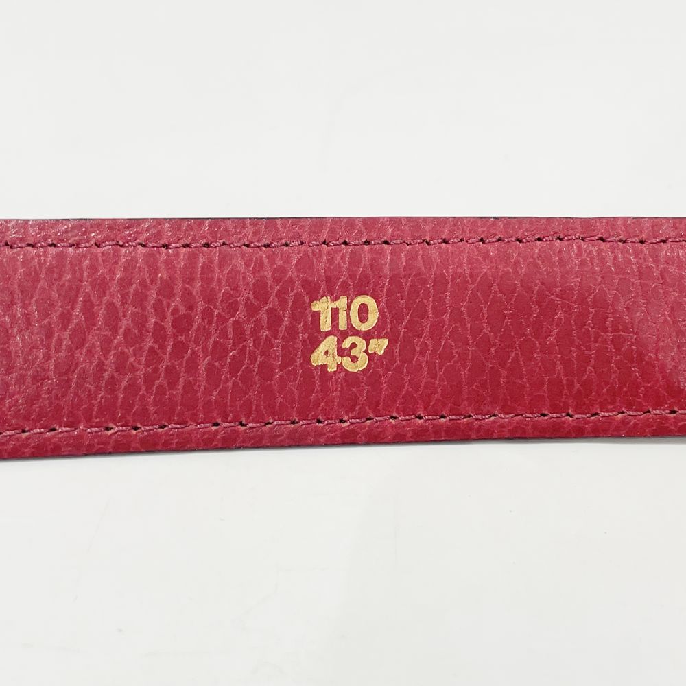 CARTIER(カルティエ) マストライン 110cm Cバックル ベルト レザー ユニセックス【中古A】20241103