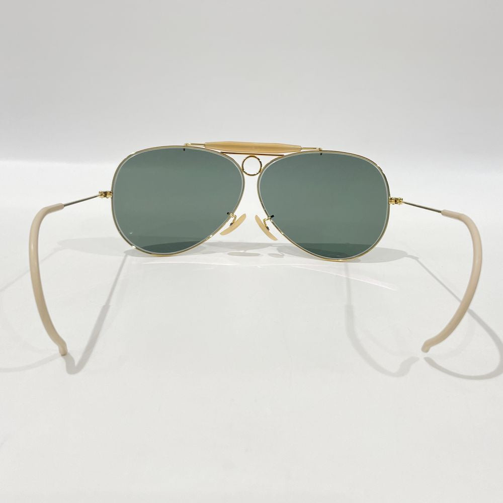 中古A/美品】Ray-Ban レイバン ヴィンテージ サングラス SHOOTER B&L USA アビエイター ユニセックス サングラス  ゴールド20497437