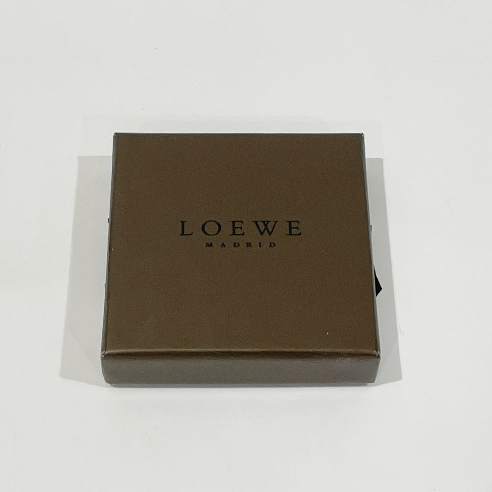 中古A/美品】LOEWE ロエベ ヴィンテージ アナグラム ラウンド 丸形 ミニ ユニセックス コインケース ブラウン20497439