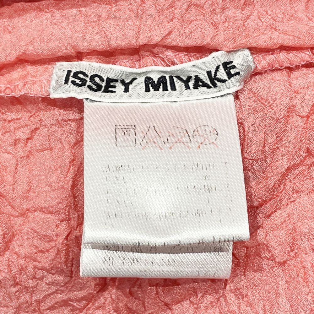 ISSEY MIYAKE(イッセイミヤケ) しわ加工 ハイネック 長袖 ヴィンテージ IM94-FJ960 カットソー ポリエステル レディース【中古AB】20241101