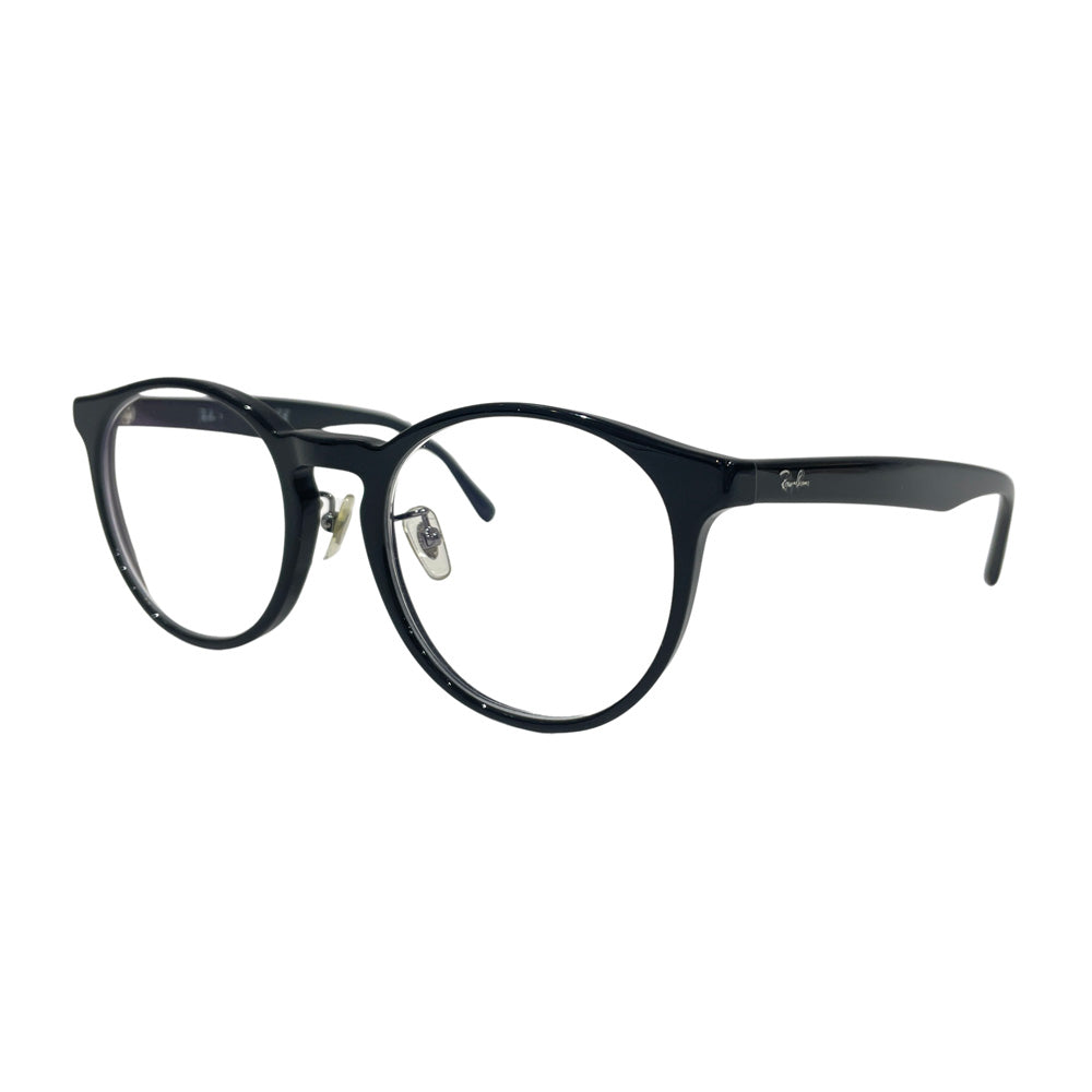 Ray-Ban(レイバン) ラウンド 度入り メガネ RB5401D 2000 眼鏡 プラスチック/ ユニセックス【中古B】20241105