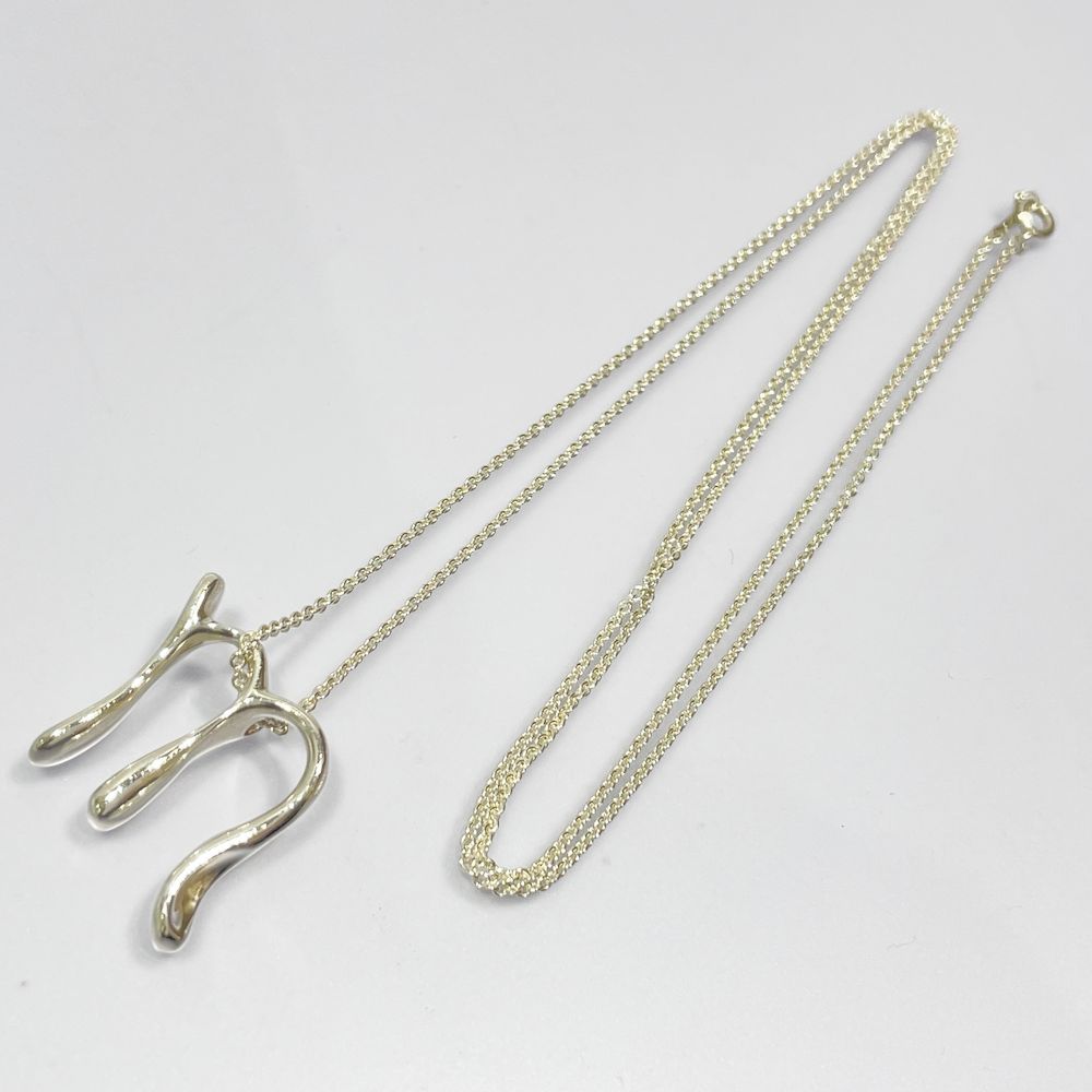 TIFFANY&Co.(ティファニー) イニシャルｍ ラージ ネックレス シルバー925 レディース【中古】20241102