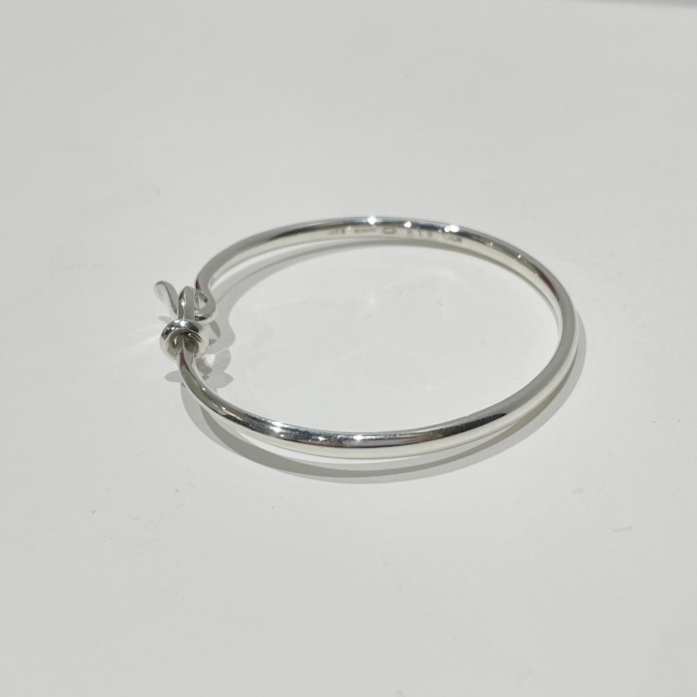 中古AB/使用感小】Georg Jensen ジョージジェンセン 212 TORUN トールンコレクション フック SV925 レディース バングル  シルバー20498035