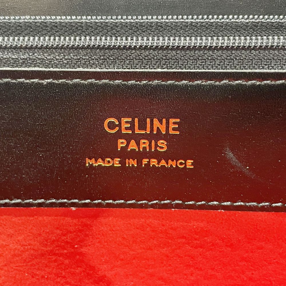 CELINE(セリーヌ) 【レア】サークルロゴ メダリオン 肩掛け 2WAY ヴィンテージ トートバッグ レザー レディース【中古AB】20241026