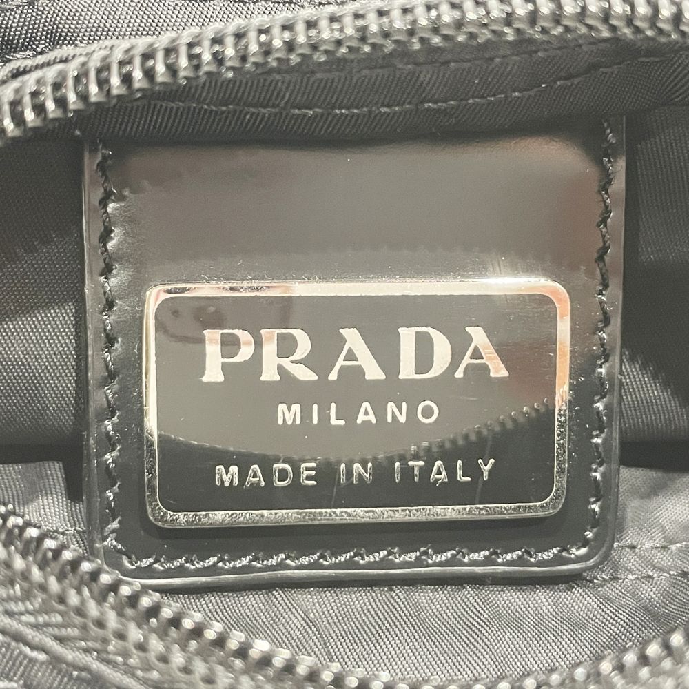 PRADA(プラダ) 三角ロゴ プレート テスート ミニ マチなし 斜め掛け B7372 ショルダーバッグ ナイロン レディース【中古A】20241027