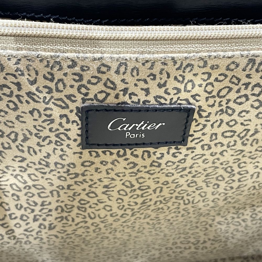 CARTIER(カルティエ) パンテール シルバー金具 肩掛け トートバッグ レザー レディース【中古B】20241026