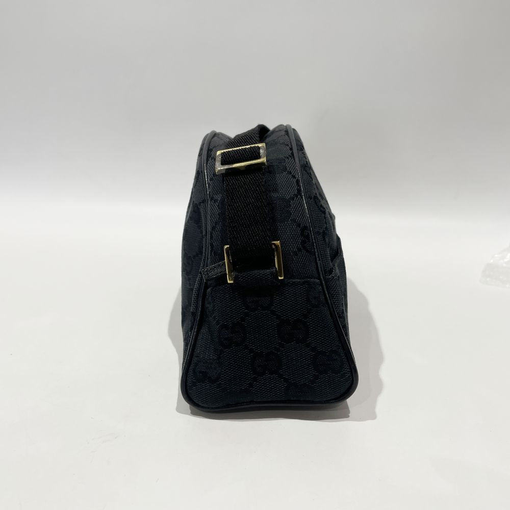 中古B/標準】GUCCI グッチ ハーフムーン 肩掛け ワンショルダー ヴィンテージ レディース ショルダーバッグ 90781 ブラック20498620