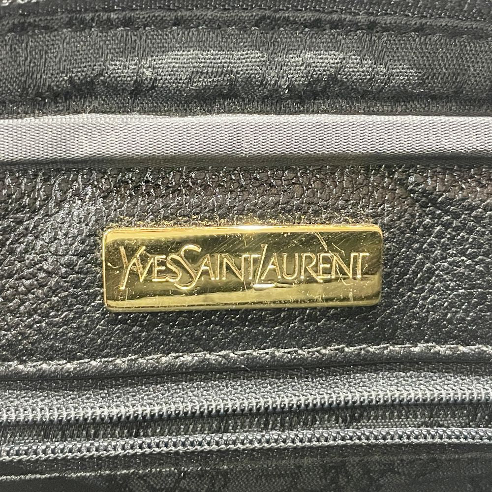 YVES SAINT LAURENT(イヴ・サンローラン) YSL 肩掛け ヴィンテージ ショルダーバッグ レザー レディース【中古B】20241026