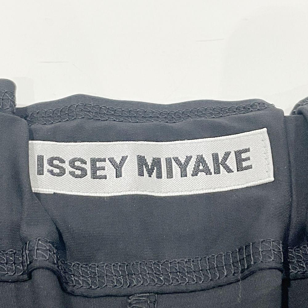 ISSEY MIYAKE(イッセイミヤケ) 20SS イージー テーパード ギャザー サイズ1 IM02JF727 ロングパンツ コットン/ポリウレタン レディース【中古AB】20241109