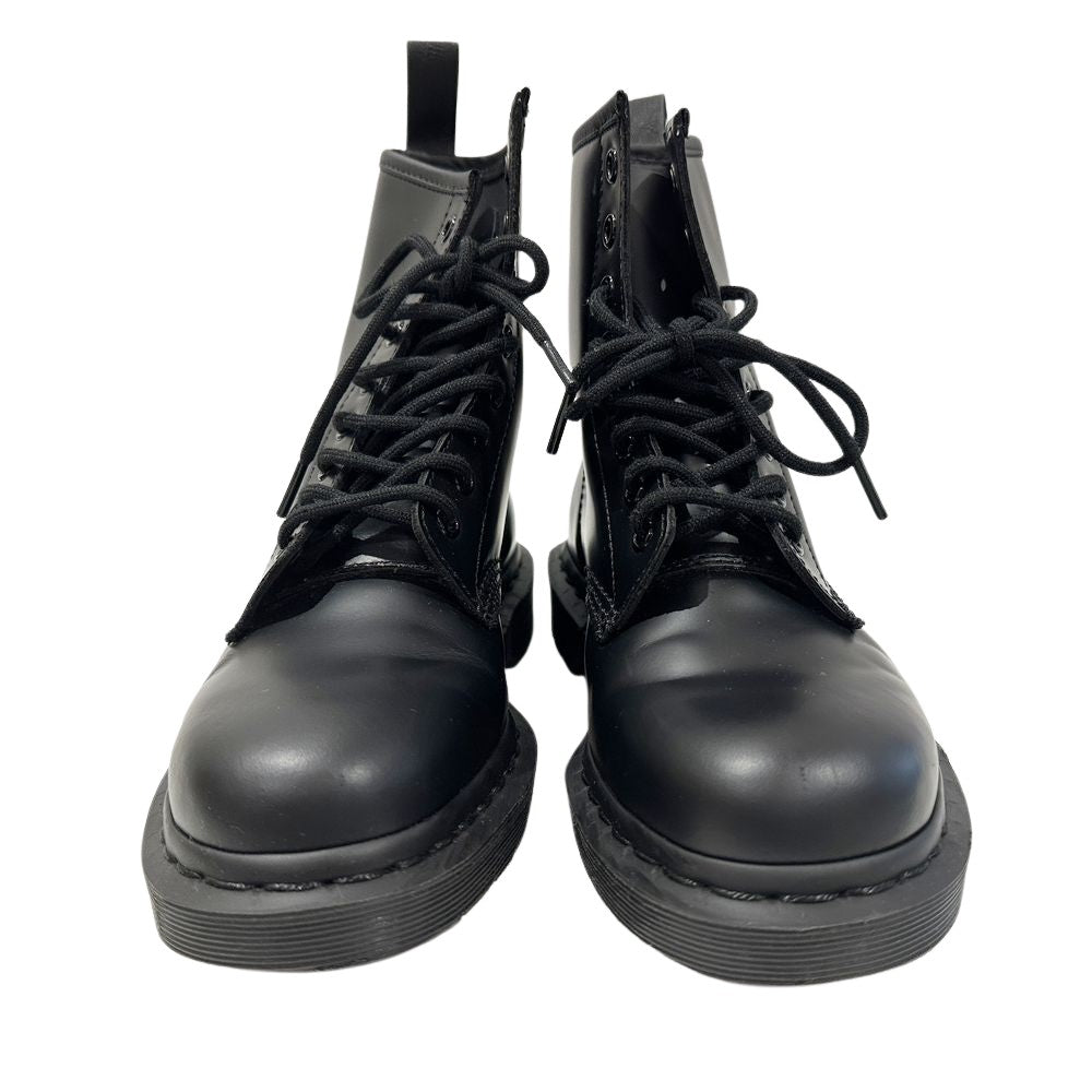 Dr.Martens(ドクターマーチン) MONO UK4(JP23.0cm) レースアップ オールブラック 8ホール 1460 ブーツ レザー/ラバー レディース【中古A】20241107