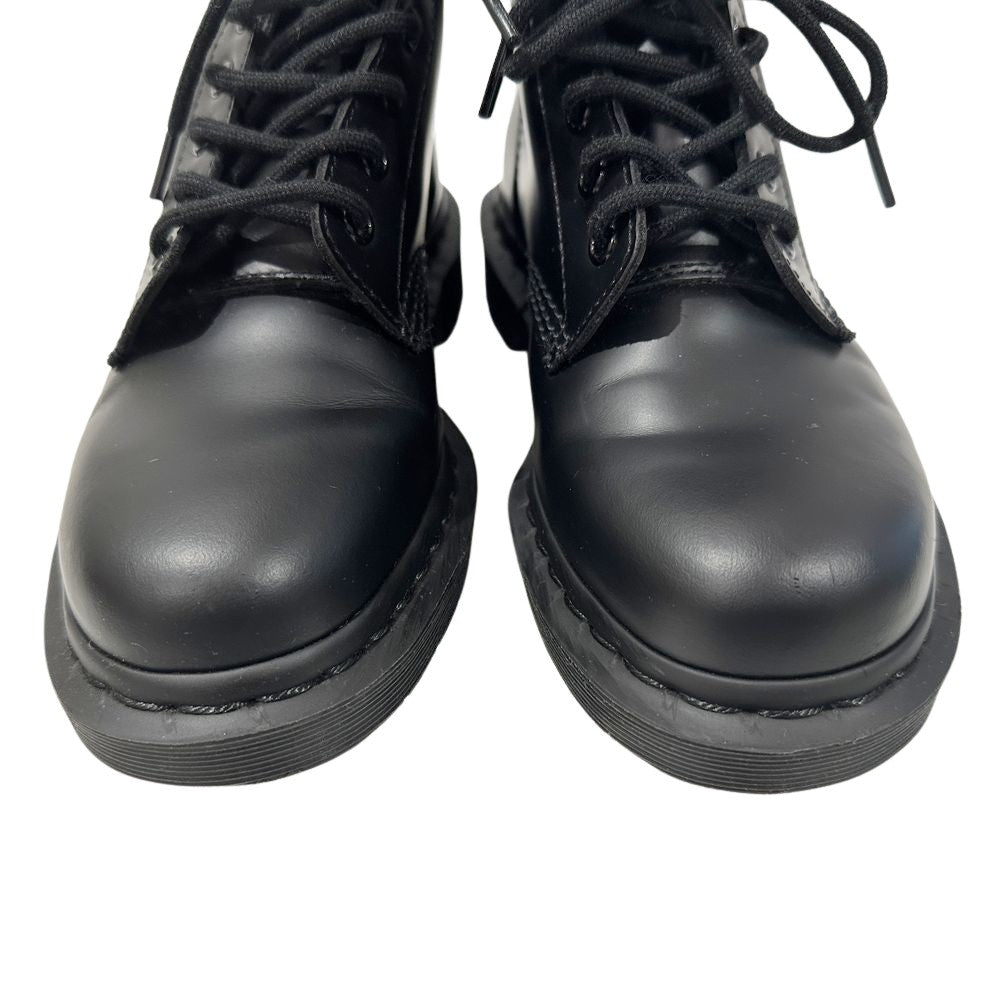 Dr.Martens(ドクターマーチン) MONO UK4(JP23.0cm) レースアップ オールブラック 8ホール 1460 ブーツ レザー/ラバー レディース【中古A】20241107