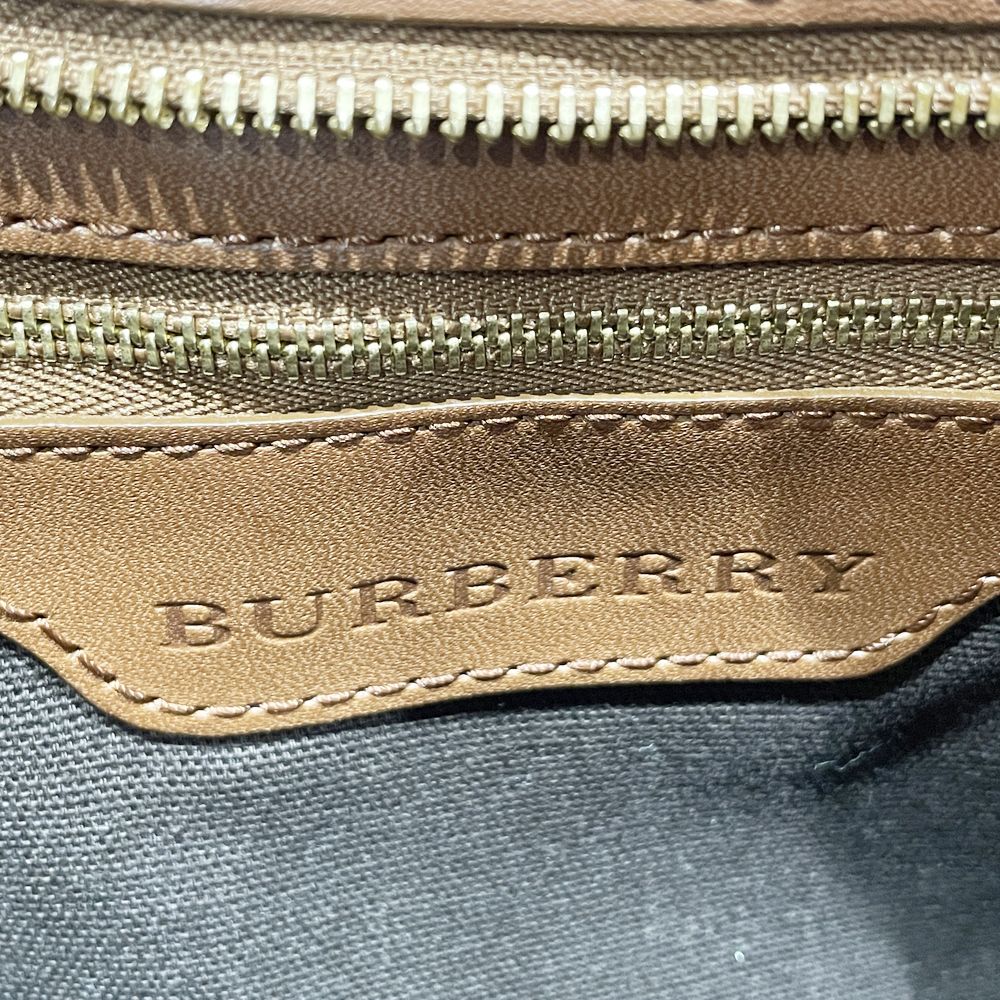 Burberry Prorsum(バーバリープローサム) チェック 斜め掛け ショルダーバッグ PVC/レザー レディース【中古AB】20241102