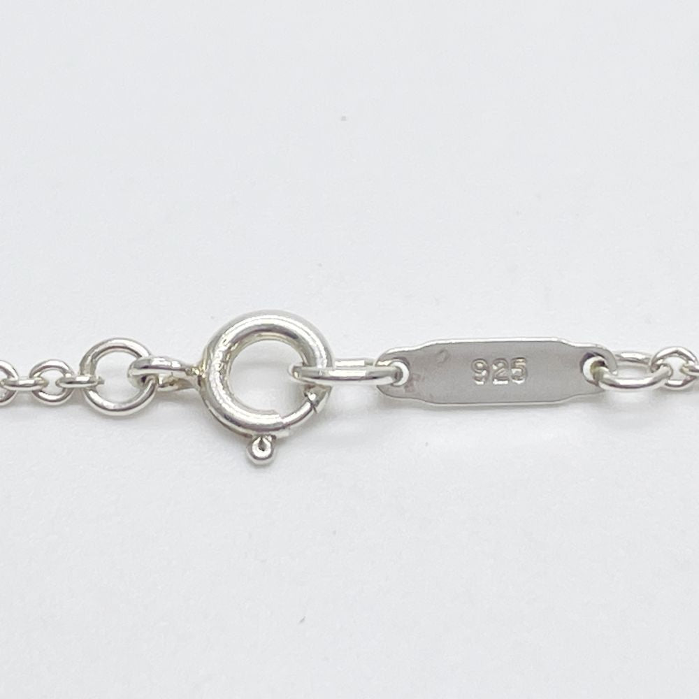 TIFFANY&Co.(ティファニー) ノーツ ラウンド プレート トップ4cm ビッグサイズ26g ネックレス シルバー925 ユニセックス【中古A】