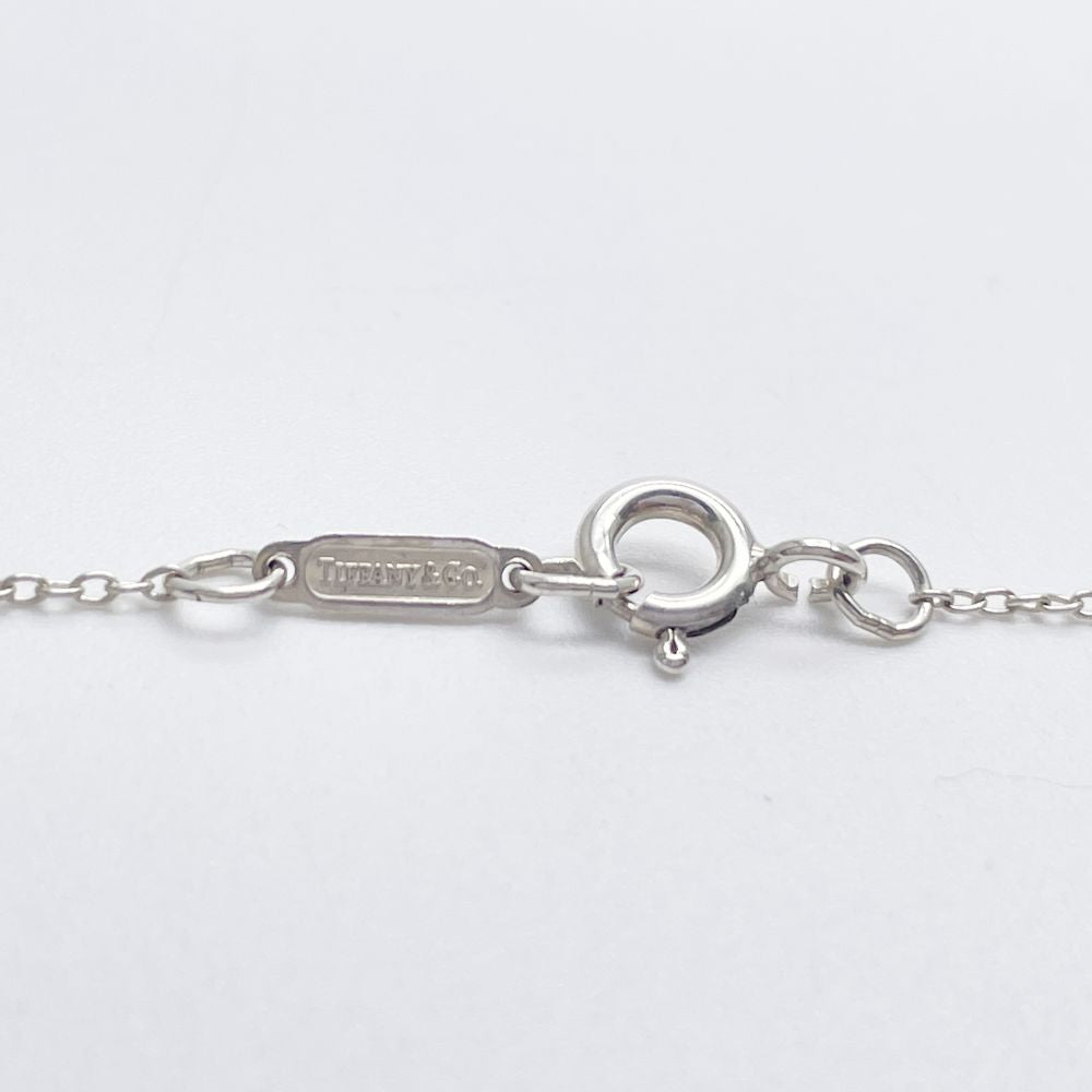 中古AB/使用感小】TIFFANY&Co. ティファニー フェザー コンビ SV925 K18YG レディース ネックレス シルバー20500049