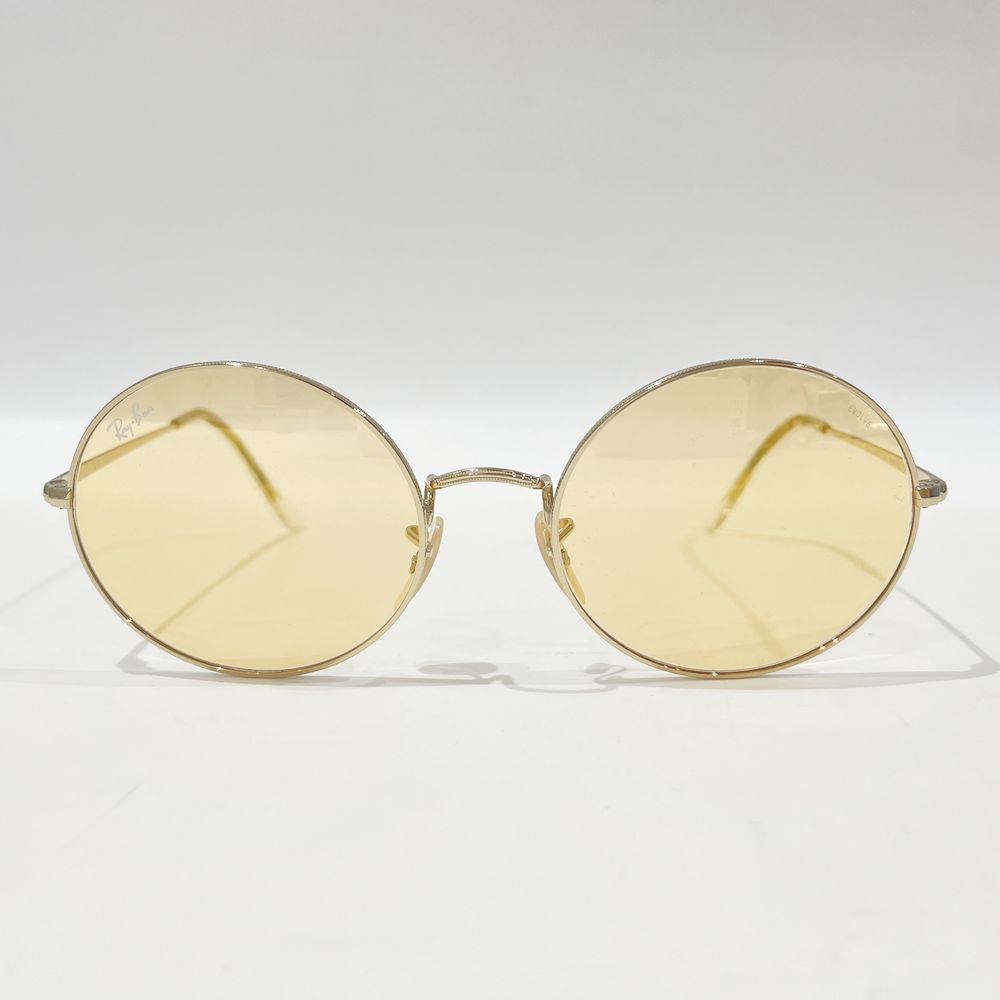 Ray-Ban(レイバン) OVAL ラウンド EVOLVEレンズ 調光 RB1970 サングラス メタル/ ユニセックス【中古AB】20241114