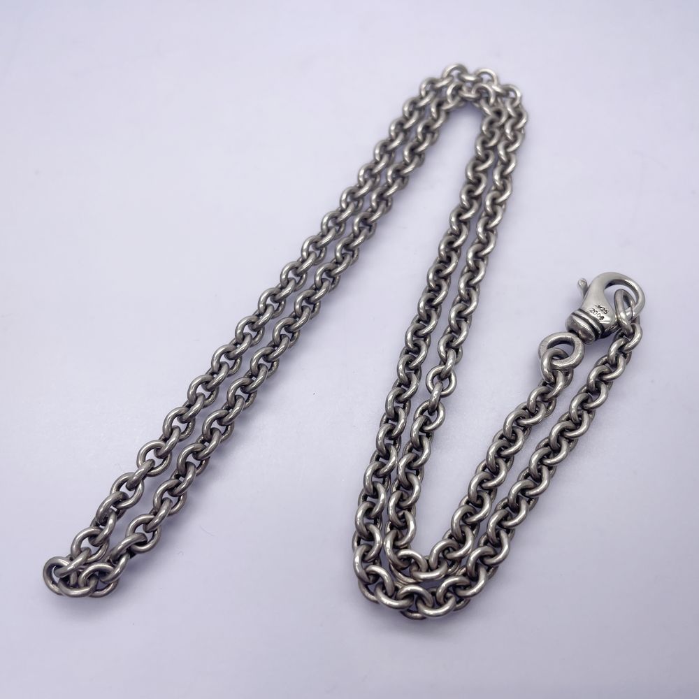 CHROME HEARTS(クロムハーツ) NEチェーン 20 ネックレス シルバー925 メンズ【中古AB】20241112