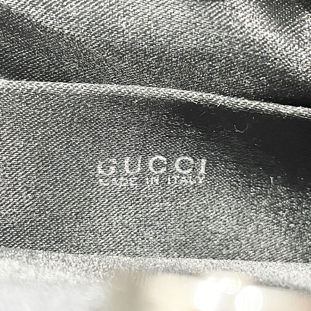 GUCCI(グッチ) 【レア】ロゴプレート シェル ミニ ヴィンテージ 005 4781 1710 ハンドバッグ サテン レディース【中古AB】20241116