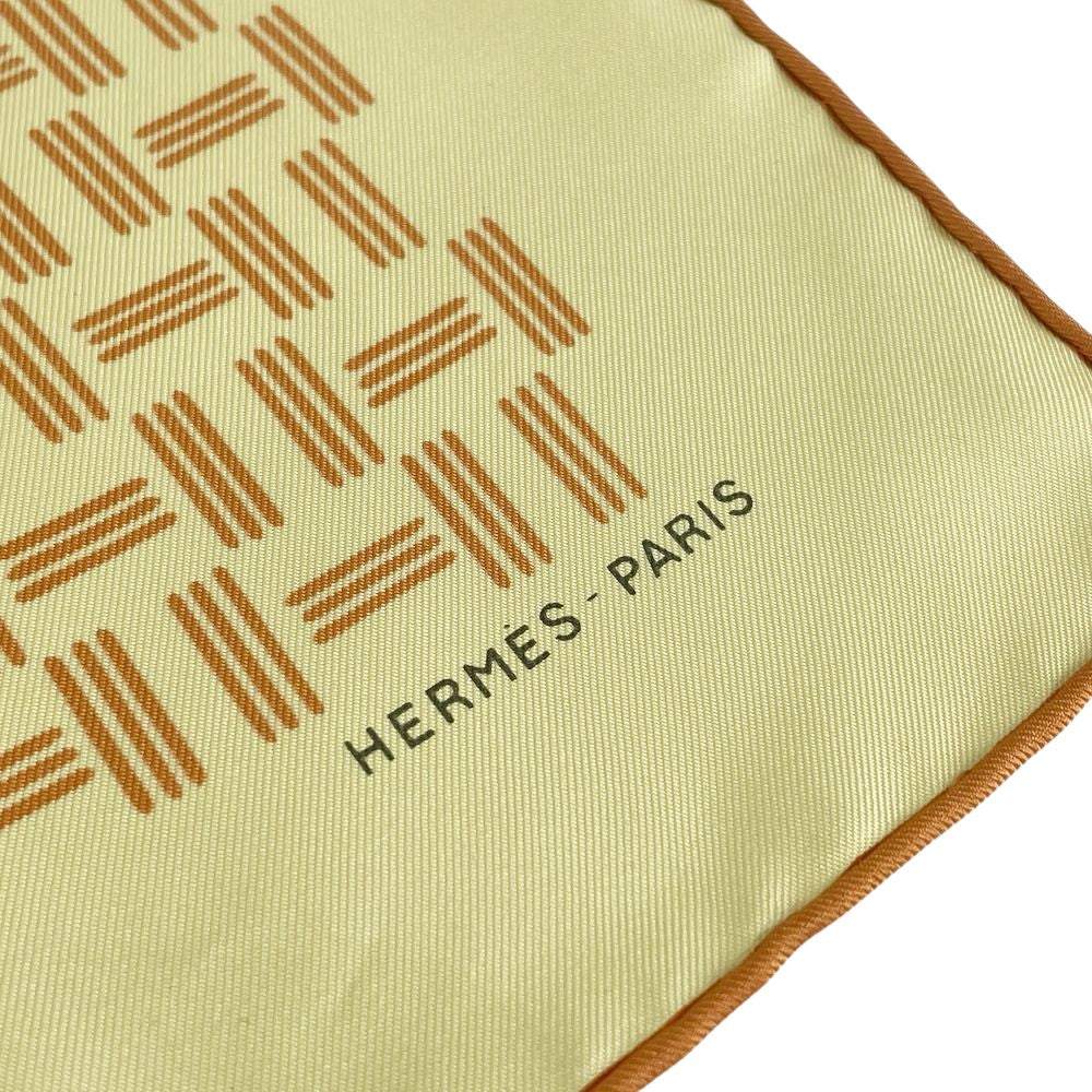 HERMES(エルメス) カレH 70 総柄 ロゴ 66cm×67cm スカーフ シルク ユニセックス【中古A】20241117