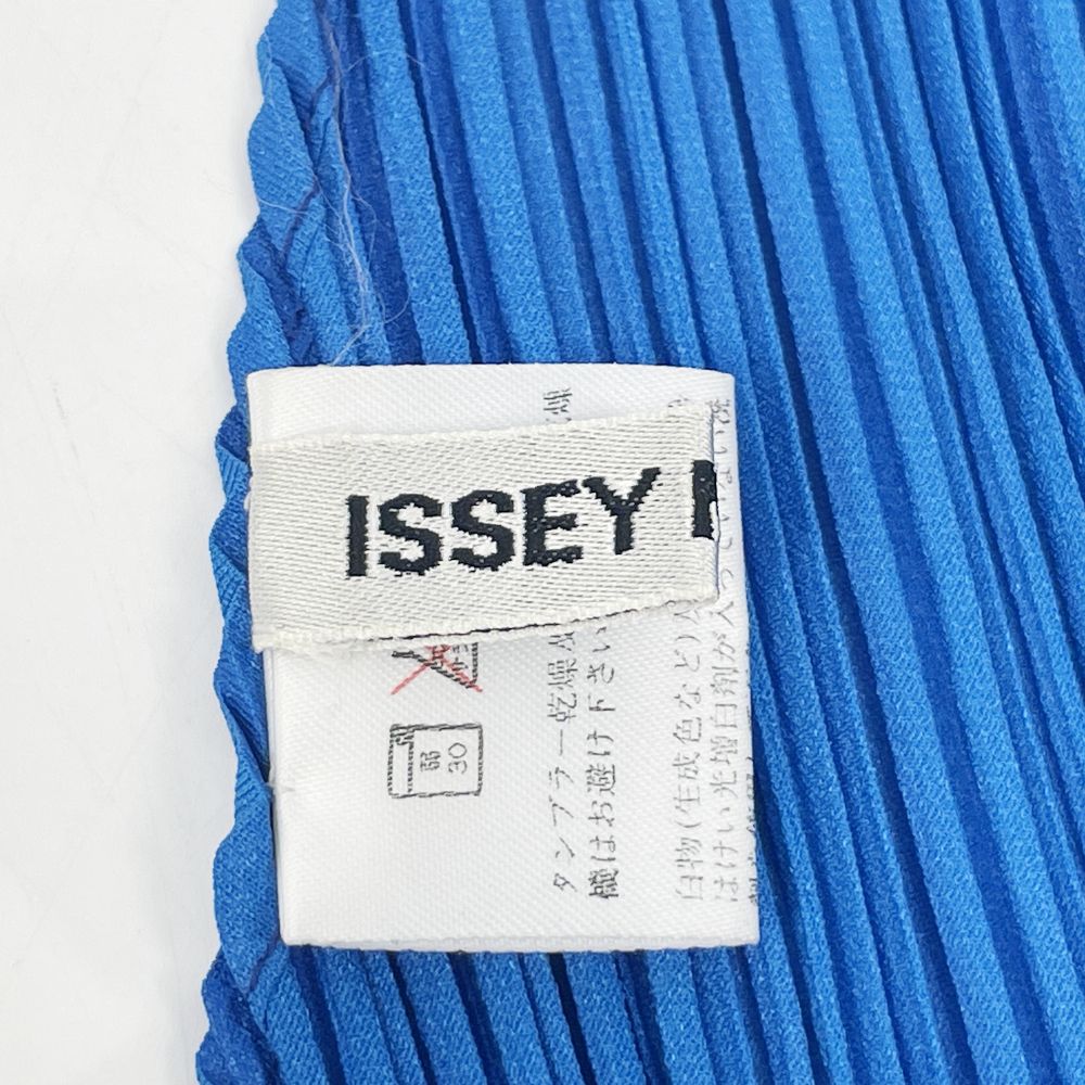 ISSEY MIYAKE(イッセイミヤケ) プリーツ加工 バイカラー PP41-AD023 スカーフ ポリエステル レディース【中古AB】20241120