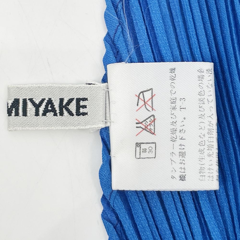 ISSEY MIYAKE(イッセイミヤケ) プリーツ加工 バイカラー PP41-AD023 スカーフ ポリエステル レディース【中古AB】20241120