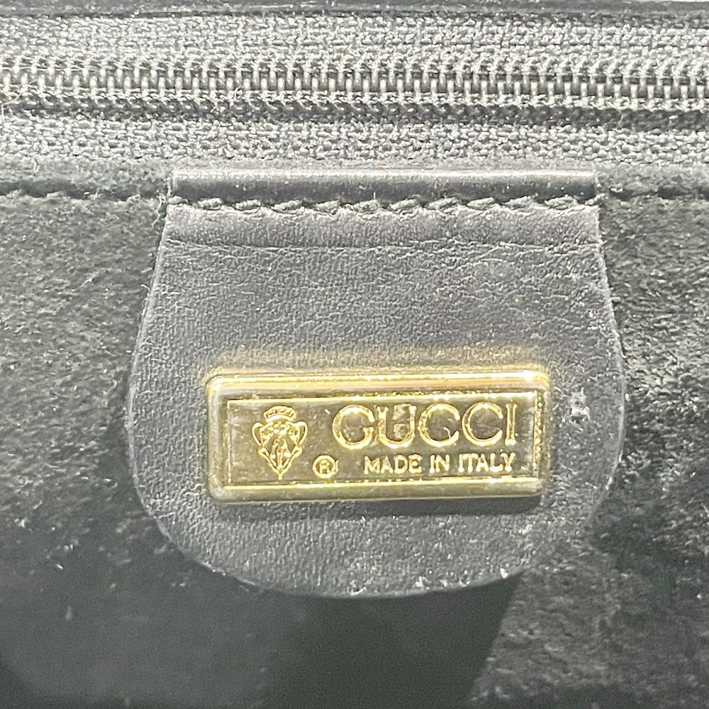 GUCCI(グッチ) インターロッキングG シェリーライン オールド ヴィンテージ 斜め掛け ショルダーバッグ レザー レディース【中古B】20241123