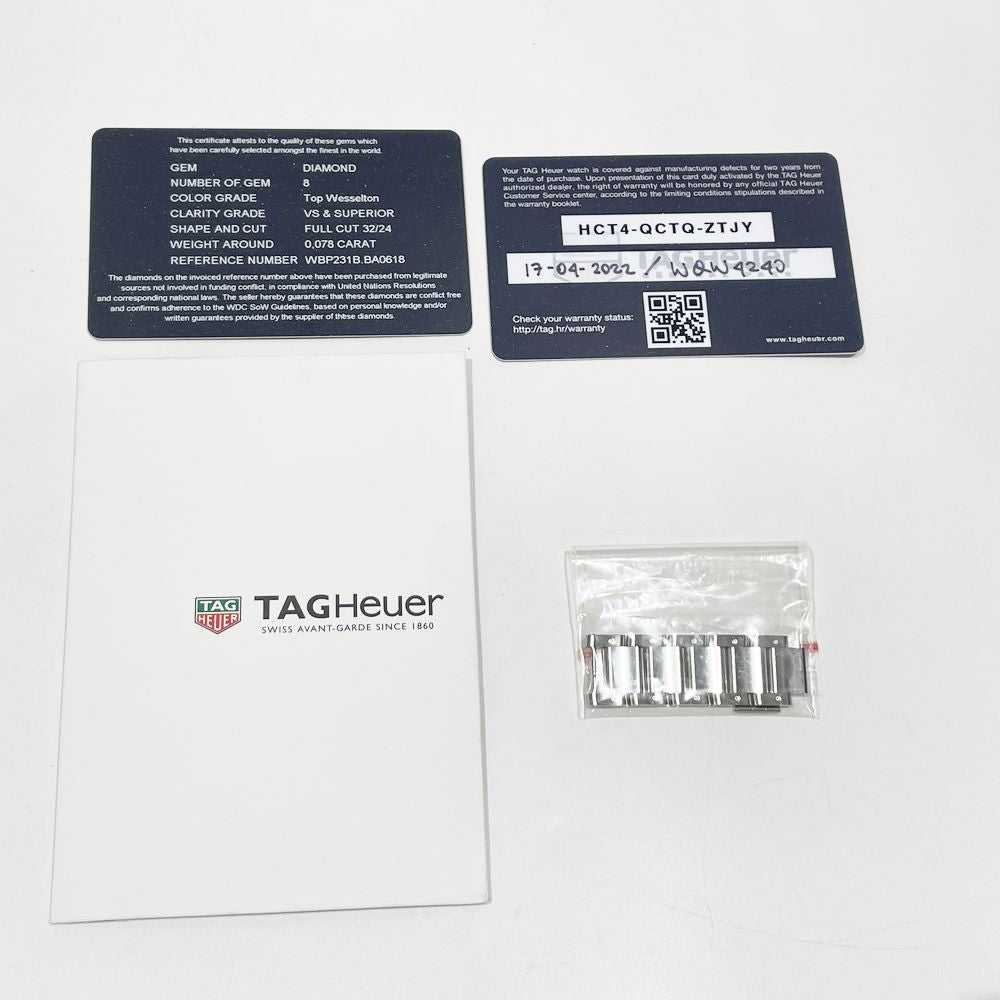 TAG HEUER(タグホイヤー) アクアレーサー プロフェッショナル300 8Pダイヤ WBP231B 腕時計 ステンレススチール メンズ【中古AB】20241130