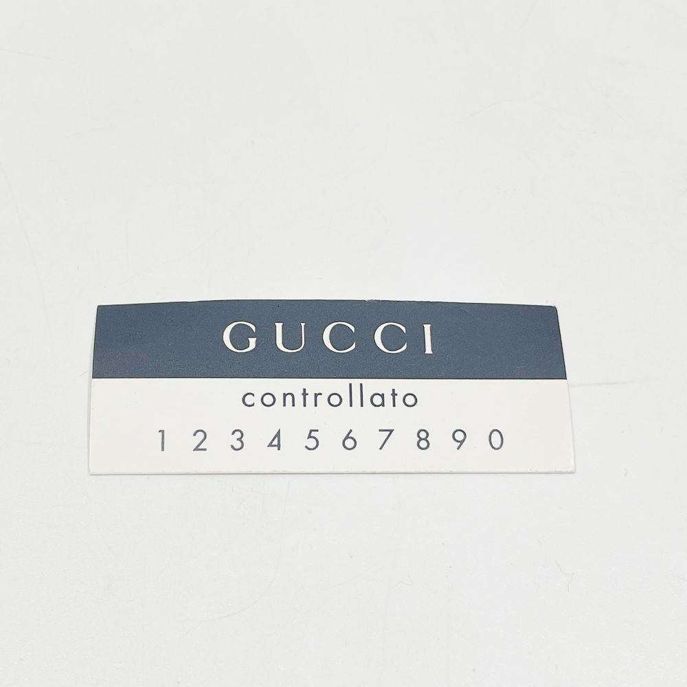 中古AB/使用感小】GUCCI グッチ ハーフムーン 肩掛け ワンショルダー ヴィンテージ レディース ショルダーバッグ 90781  ブラック20503744