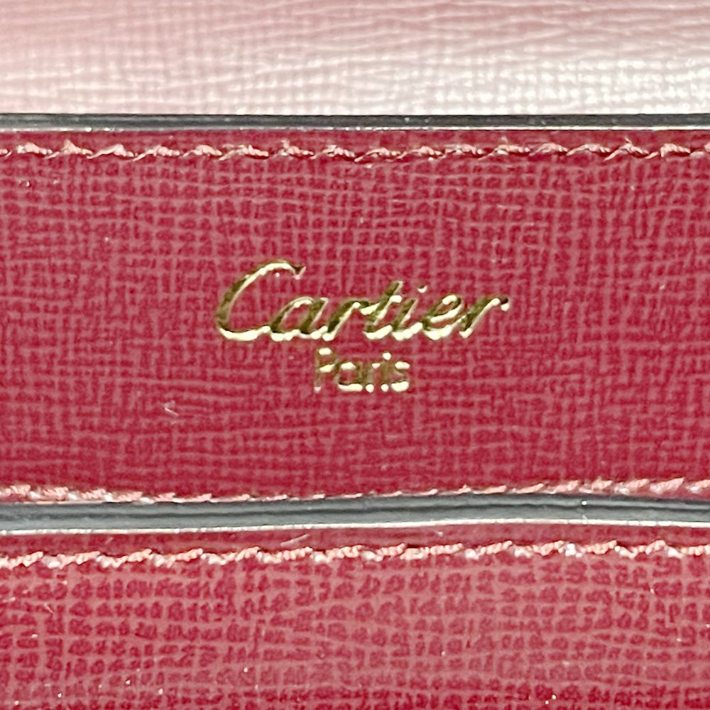 CARTIER(カルティエ) マストライン ターンロック 肩掛け ショルダーバッグ レザー レディース【中古AB】20241201