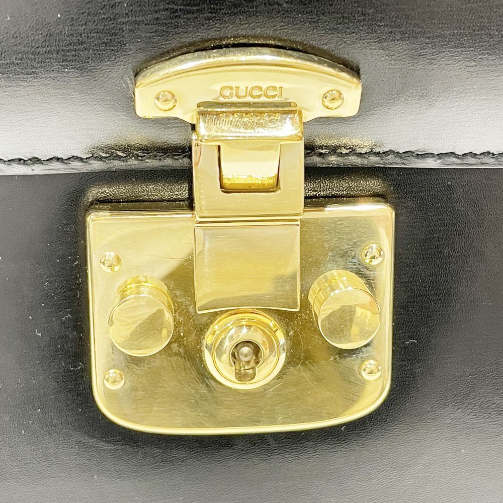 GUCCI(グッチ) レディロック トップハンドル 2WAY ヴィンテージ 000.26.0258 ハンドバッグ レザー レディース【中古AB】20241130