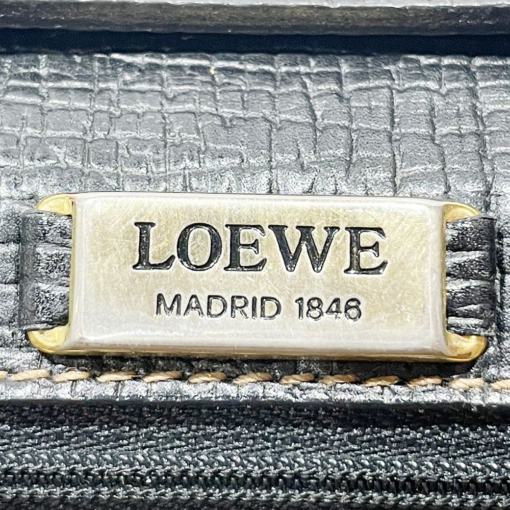 LOEWE(ロエベ) バルセロナ トップハンドル 2WAY ハンドバッグ レザー レディース【中古AB】20241201