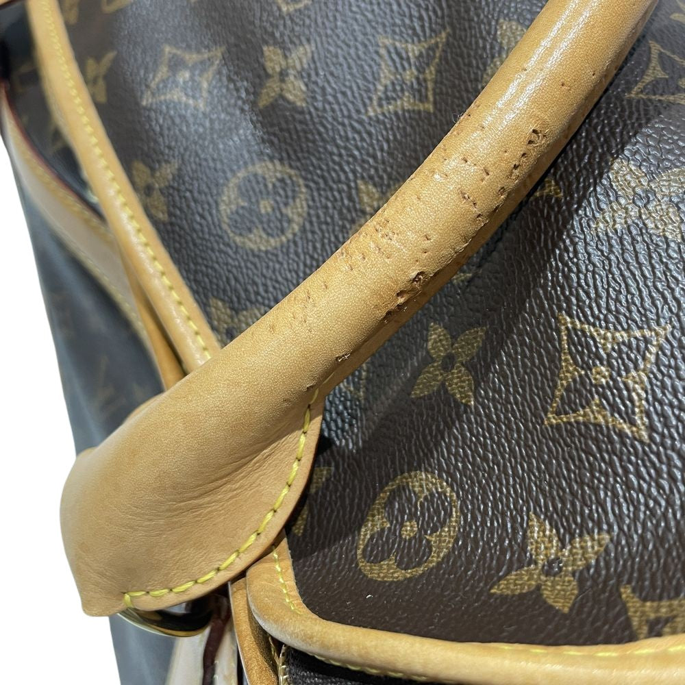 LOUIS VUITTON(ルイ・ヴィトン) サックシャン40 小型犬 ペット M42024 キャリーバッグ モノグラムキャンバス 【中古B】20241204