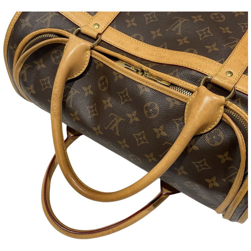 LOUIS VUITTON(ルイ・ヴィトン) サックシャン40 小型犬 ペット M42024 キャリーバッグ モノグラムキャンバス 【中古B】20241204