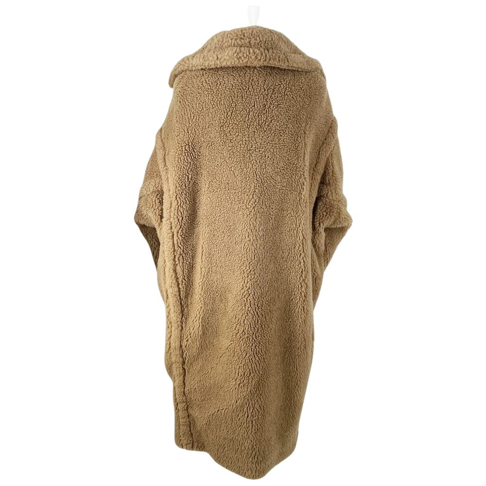 MAX MARA(マックスマーラ) TEDDY テディベア サイズS アイコン コート ロングコート/シルク/キャメル 他 レディース【中古A】20241206